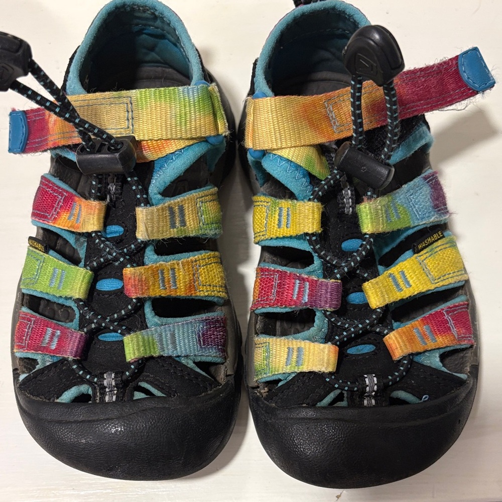 Toddler size 10 rainbow Keen Kids Sandals